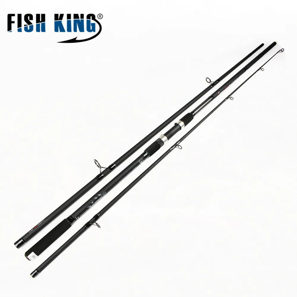 FISH KING 12-Foot Carp Fishing Rod - 99% Carbon Fiber, 3.5lbs Test