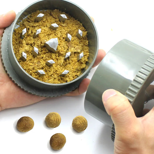 Portable Boilies Bait Grinder Crusher - Aluminum Alloy, Ideal for Mesh/PVA Bags