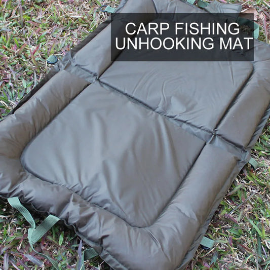 Premium Quality Portable Foldable Unhooking Mat for Carp Fishing - Extra Padding