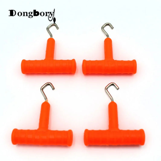 4-Piece Carp Fishing Knot Puller Set: Essential Rig Making Tools for Hair Rigs