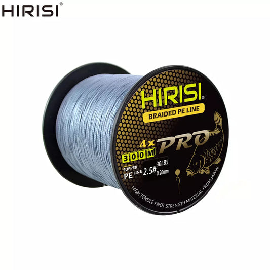 300M 4-Strand PE Braided Carp Fishing Line